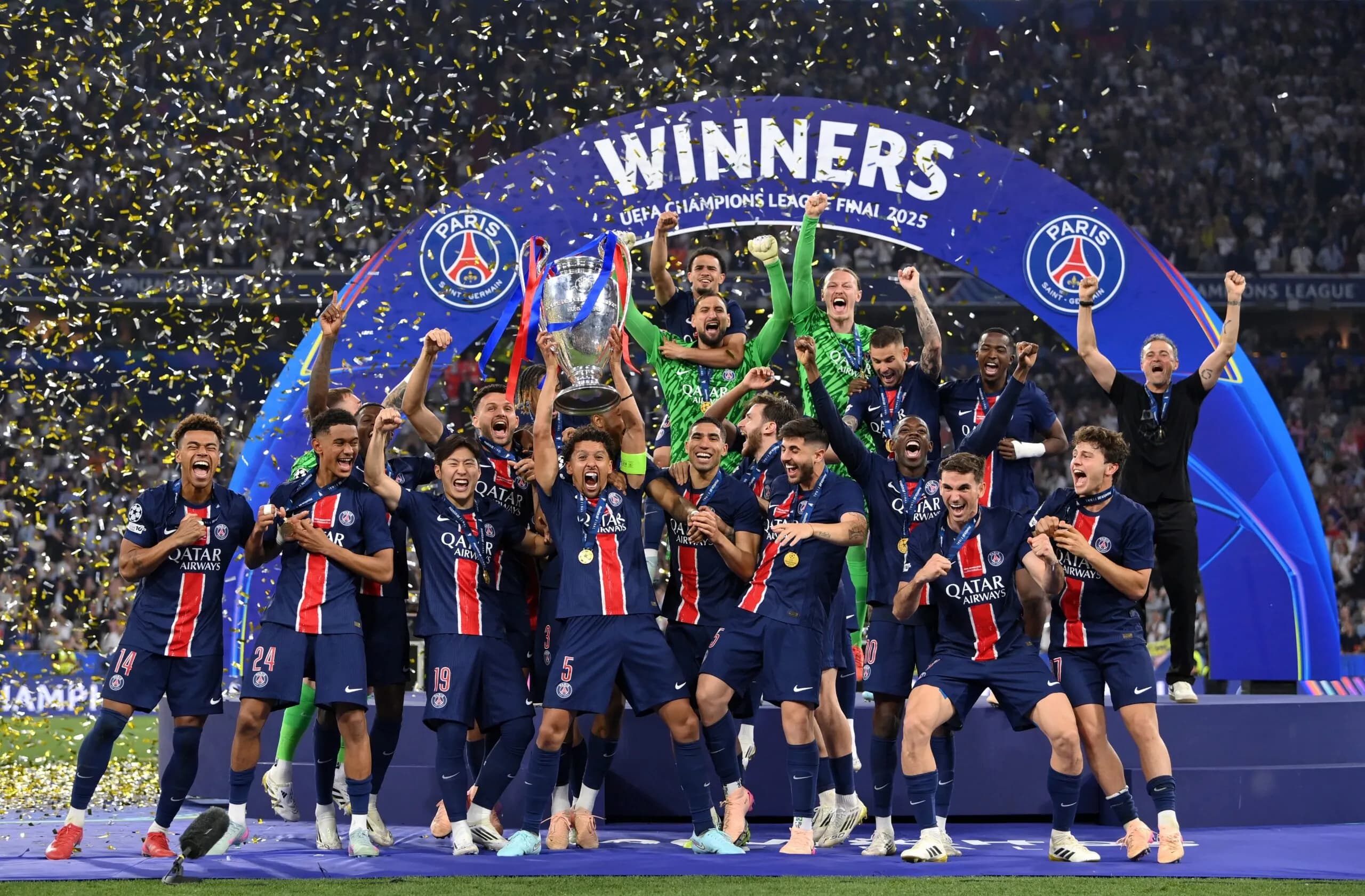 Infografis Interaktif Adu Penalti Final UCL 2026 PSG VS Arsenal