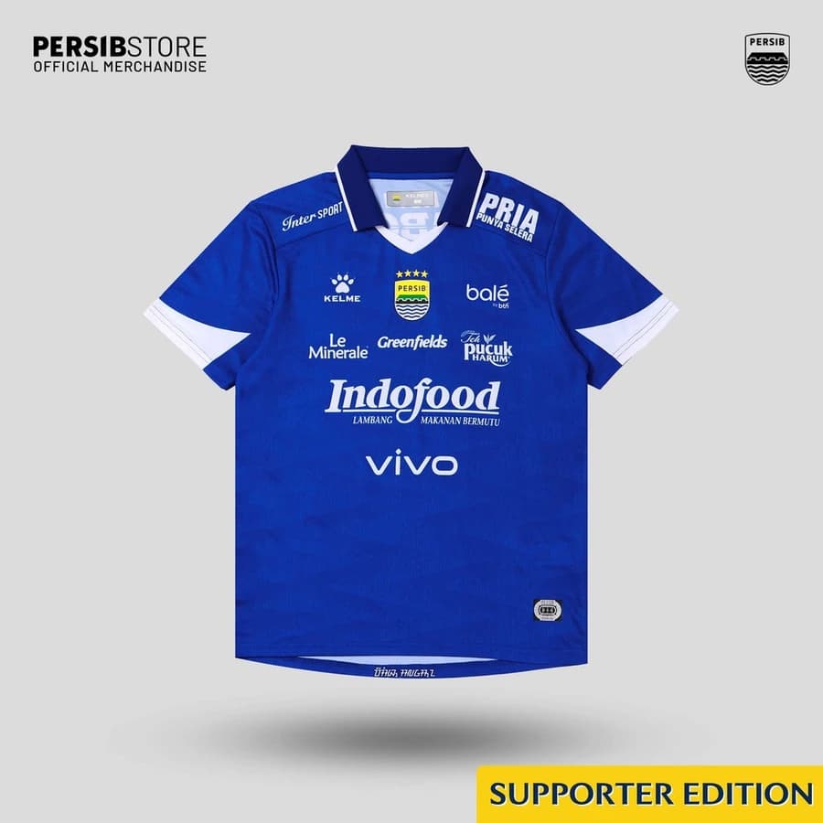 PERSIB JERSEY SUPPORTER EDITION HOME 2025-2026 dengan harga - slide 1